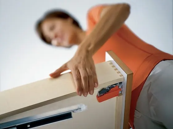 tandem drawer slide from Blum
